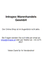 Mobile Screenshot of intrapex.at