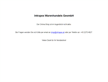 Tablet Screenshot of intrapex.at